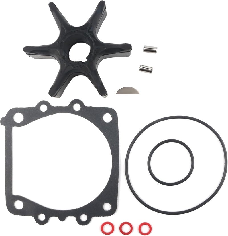 QUICKMARINE 6E5-44352 Marine Water Pump Impeller Service Kit fits Yamaha 2/4 Stroke 75-300 HP Boat Outboard Motor Replacement 6E5-44352-00 6E5-44352-01 Sierra 18-3071 - Image 5